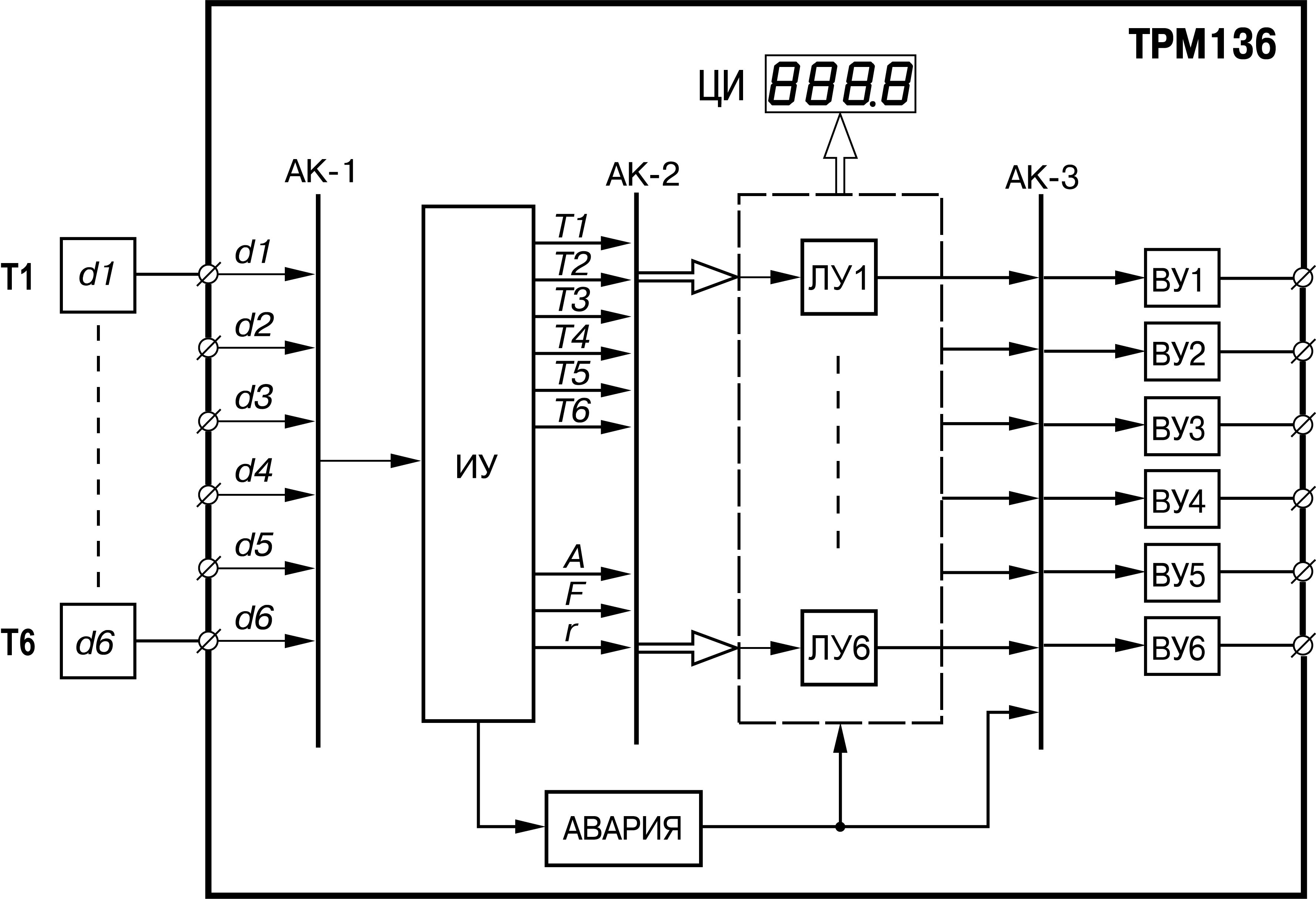 ТРМ 138 схема электрическая принципиальная