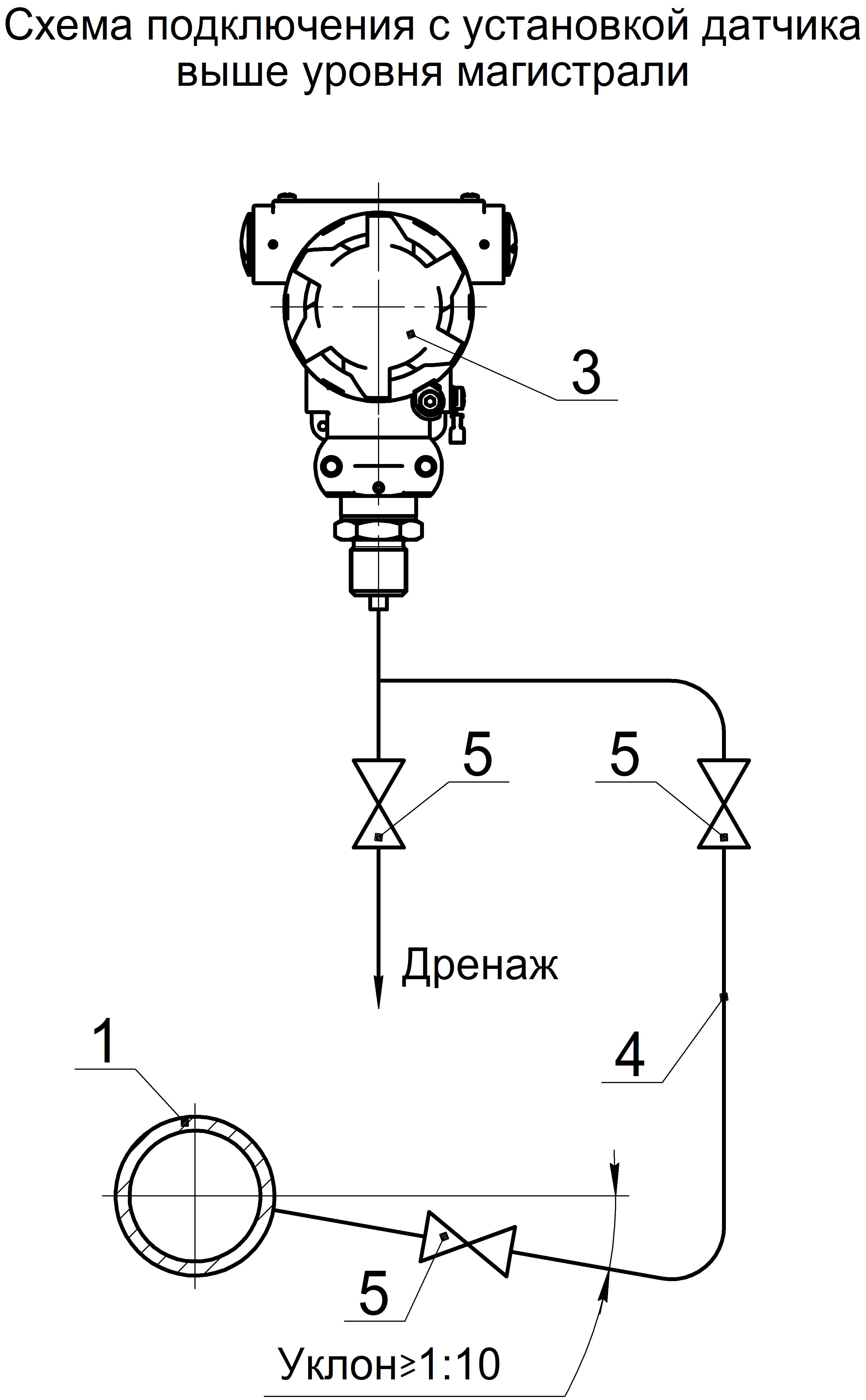 Пд100 датчик давления схема