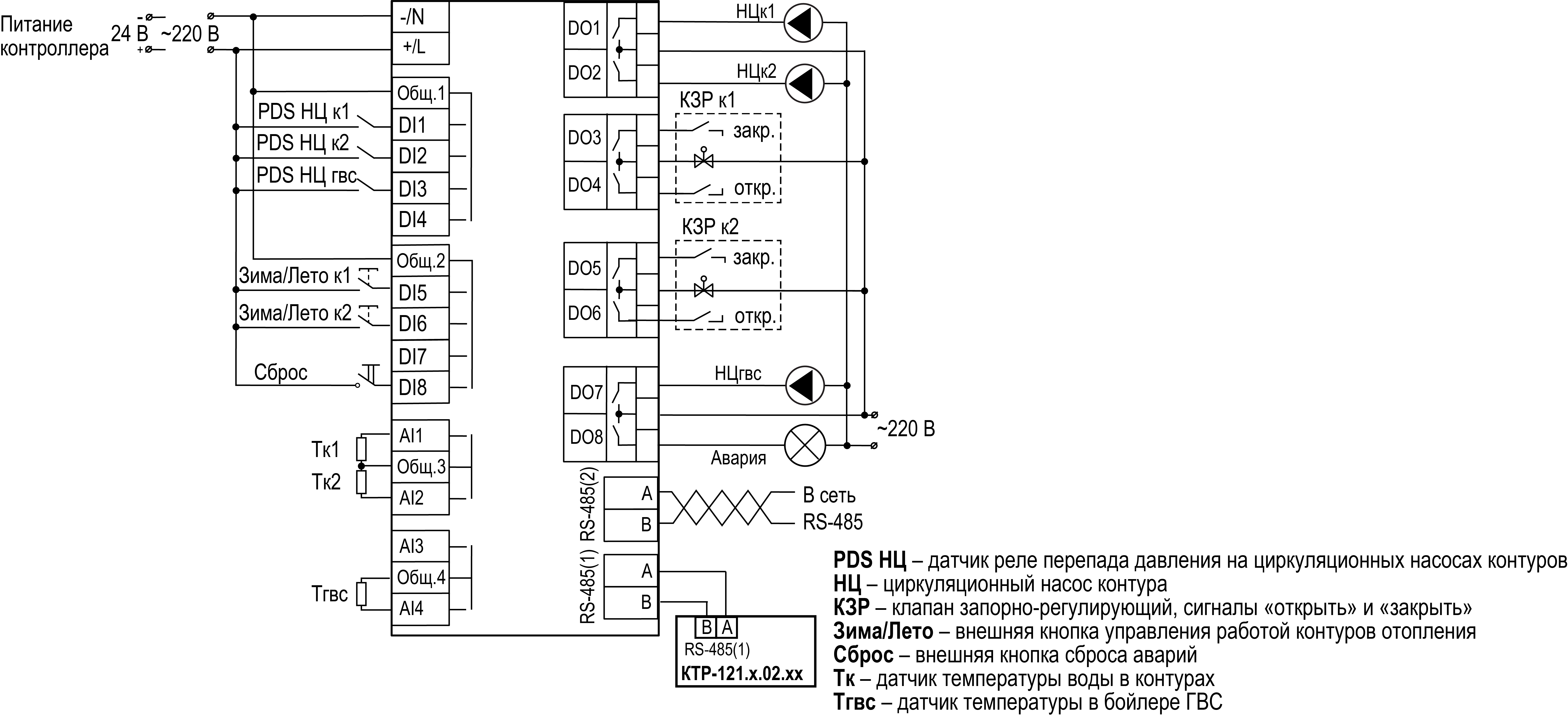 Иук 31 схема подключения