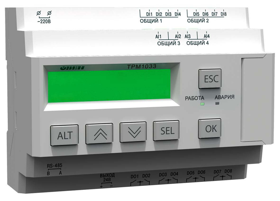 Используемые термины и аббревиатуры > Руководство по эксплуатации > ТРМ1033
